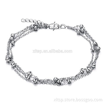 high quality charm anklet bead chain anklet for men
